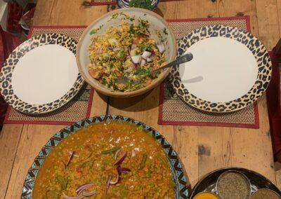 Dhokri and Bhel